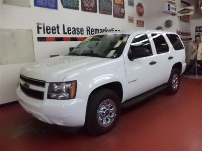 No reserve 2008 chevrolet tahoe ls 4x4, 1owner off corp.lease, "police package"