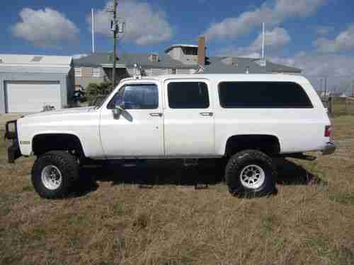 1987 Chevy Truck Suburban 4 Wheel Drive with 10 inch Lift, image 5