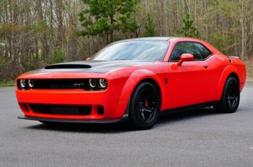 2018 dodge challenger srt demon / satin graphics package / comfort group