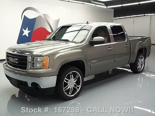 2008 gmc sierra 1500 sle crew texas ed 22" wheels 84k texas direct auto