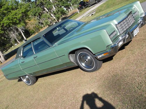 1973 time warp survivor lincoln continental 1 owner from new no rust or reserve