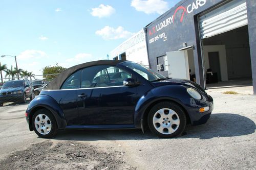 2003 volkswagen beetle gls convertible 2.0l  automatic. as-is