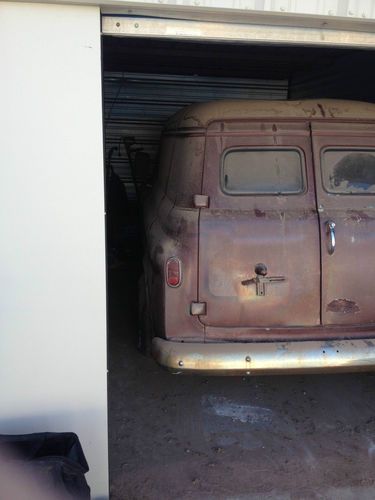 1958 chevrolet panel truck rare awesome rat rod hotrod