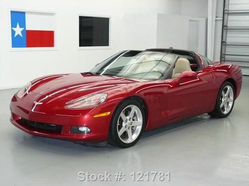 2005 chevy corvette 6-speed nav hud htd leather 38k mi texas direct auto