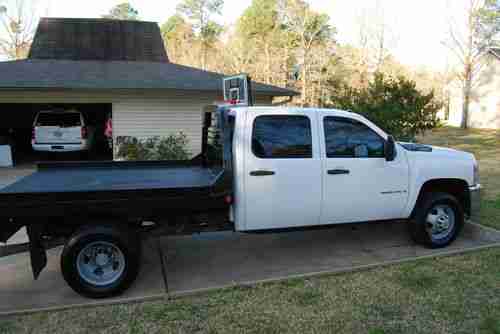 2008 Chevrolet Silverado 3500 HD LT Crew Cab Pickup 4-Door 6.6L, image 3