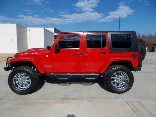 2008 jeep wrangler rubicon 6.1 liter hemi 450hp perfect condition 12,355 miles