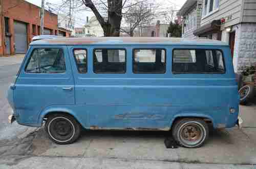 1966 Ford Econoline project van, image 4