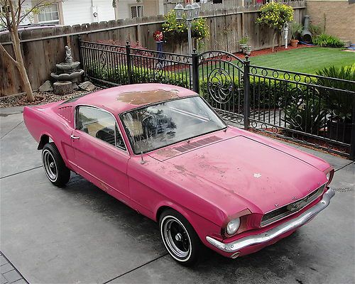 1965 mustang fastback