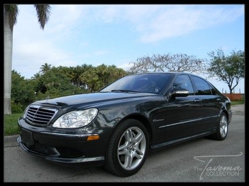 04 s55 amg! 493 hp! supercharged v8, radar system, amg wheels, navigation fl