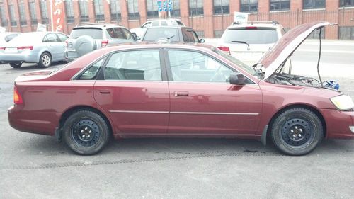 Wrecked clean title 2000 toyota avalon  xls