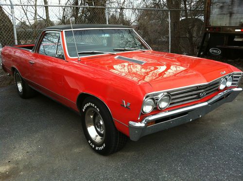 1967 chevy el camino, ss clone, 350 4bbl / turbo 350, headers w/ dual exhaust