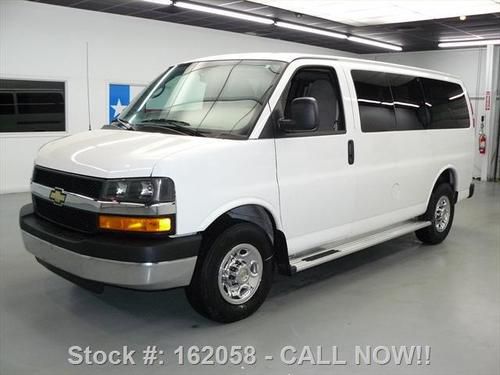 2012 chevy express 3500 lt 6.0l v8 12-passenger 8k mi! texas direct auto