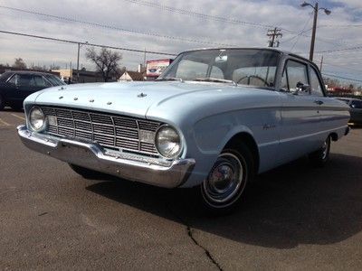 1960 ford falcon turbo inline-6 2.4l 3-speed transmission classic