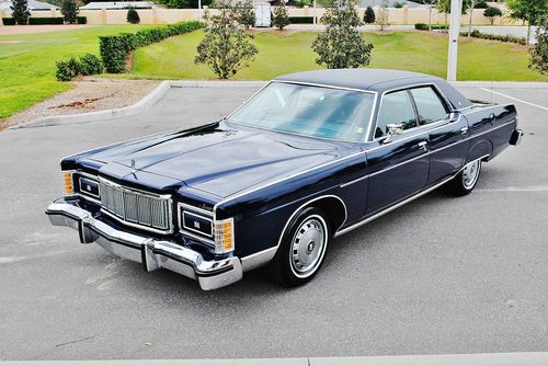 1 owner just 15,831 documented miles 78 mercury grand marquis brougham pristine