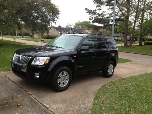 No reserve!!!  2008 mercury mariner 4wd sport utility 4-door 2.3l