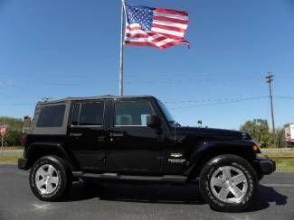 Sahara*unlimited*nav*4x4*auto*carfax cert*1 owner*we finance/trade*fla