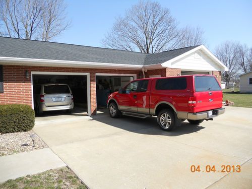 2005 ford f-150 4x4 larait supercab