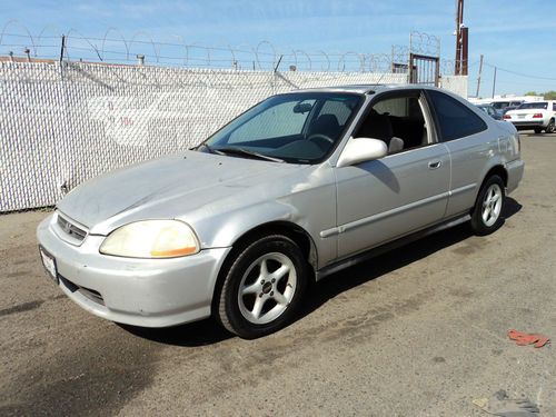 1997 honda civic ex coupe 2-door 1.6l, no reserve