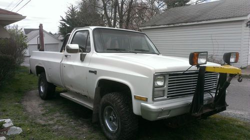 85 gmc 4x4 with snow plow