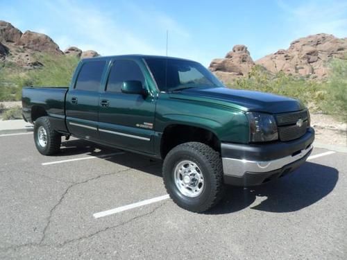 2005 chevrolet 2500hd crew cab 4x4 duramax diesel