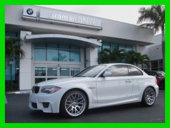 11 alpine white 3l i6 twin turbocharged manual:6-speed coupe *navigation *fl