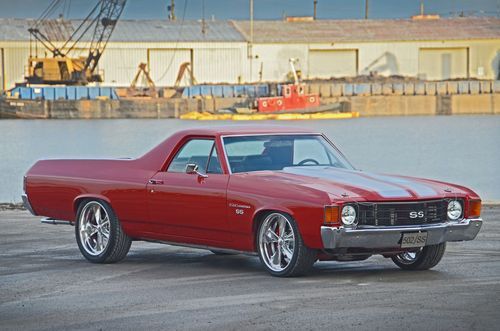 1972 chevrolet el camino ss resto-mod 502 v8, auto, a/c, ps, pb &amp; more!