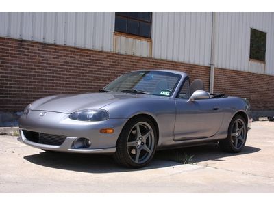 2004 mazdaspeed miata, low miles, rare, 2 owner, 5-speed conversion, intercooler