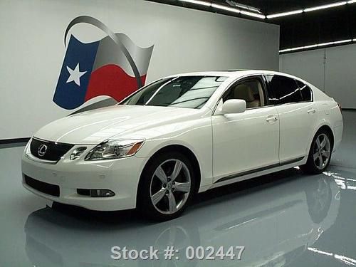 2006 lexus gs430 climate seats sunroof nav rear cam 77k texas direct auto