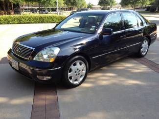 2003 lexus ls430 midnight  blue heated/ventilated seats,one owner,clean carfax