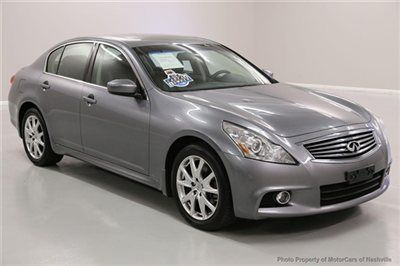 7-days *no reserve* '10 g37x s awd sport pkg gps tv/dvd bose xenon warranty save