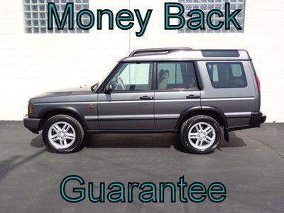 Land rover discovery se 4x4 leather 2 sunroofs heated power seats no reserve