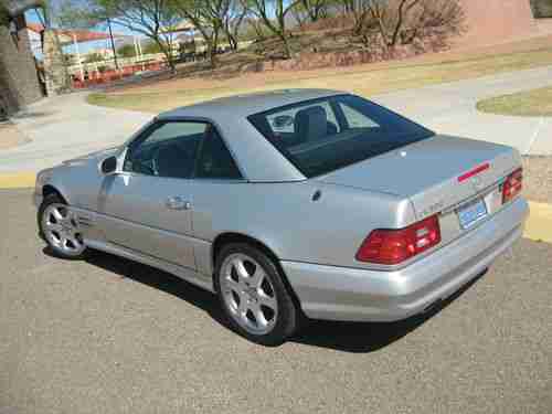 2002 Mercedes-Benz SL500 Silver Arrow Convertible 2-Door 5.0L, image 3