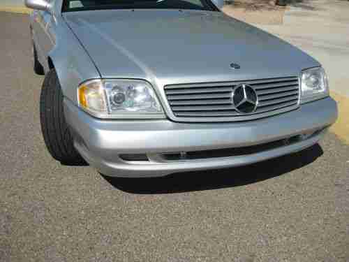 2002 Mercedes-Benz SL500 Silver Arrow Convertible 2-Door 5.0L, image 5