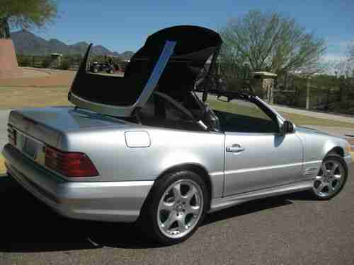2002 Mercedes-Benz SL500 Silver Arrow Convertible 2-Door 5.0L, image 14