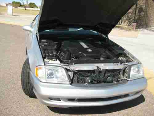 2002 Mercedes-Benz SL500 Silver Arrow Convertible 2-Door 5.0L, image 19