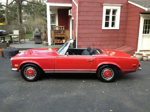 1969 mercedes 280sl, exceptional condition