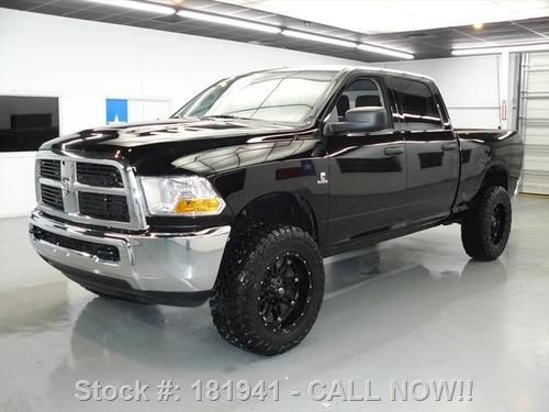 2012 dodge ram 2500 crew 4x4 lift diesel 20" wheels 12k texas direct auto