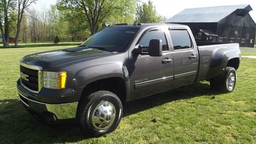 2011 gmc sierra 3500 6.6l duramax auto 4x4 leather loaded 42,000 miles