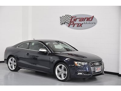 2013 audi s5 prestige coupe 2d warranty nav loaded low miles like new! msrp $68k
