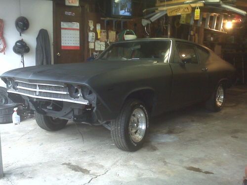 1969 chevelle 2 door post project car