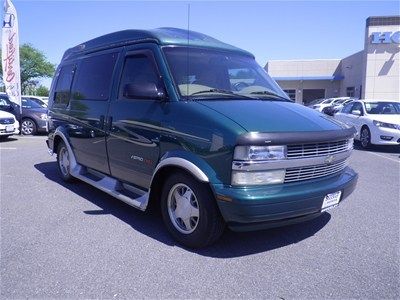 02 chevrolet astro van awd conversion dvd no reserve