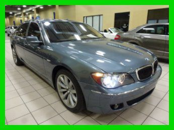 2007 bmw 750li certified luxury high 6-speed xenon sunroof traction bluetooth