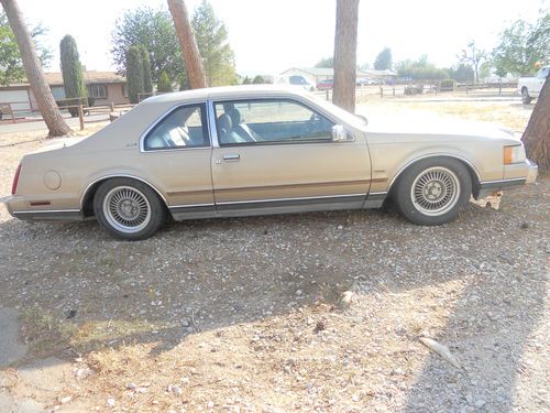 1989 lincoln mark vii lsc sedan 2-door 5.0l