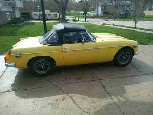 1974 1/2 MGB - Latest Model of the Chrome Bumper Style - Mechanically Restored, US $6,000.00, image 2