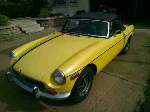 1974 1/2 MGB - Latest Model of the Chrome Bumper Style - Mechanically Restored, US $6,000.00, image 3