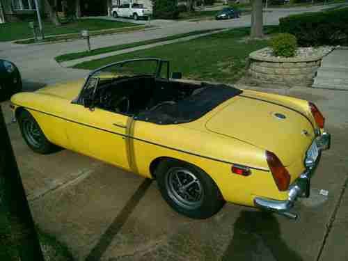 1974 1/2 MGB - Latest Model of the Chrome Bumper Style - Mechanically Restored, US $6,000.00, image 12