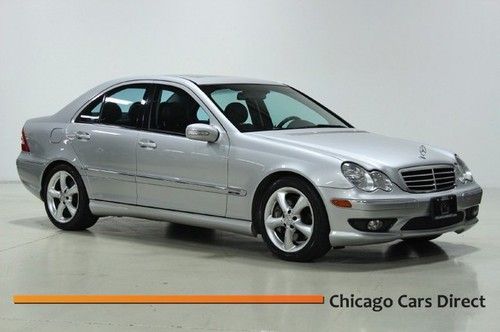 05 c230 sport sedan 6cd auto heated seats sunroof pkg clean rare