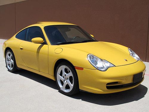 03 porsche 911 carrera coupe 3.6l sunroof 18" 6-spd manual