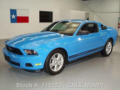 2011 ford mustang v6 auto cruise ctrl spoiler only 34k! texas direct auto