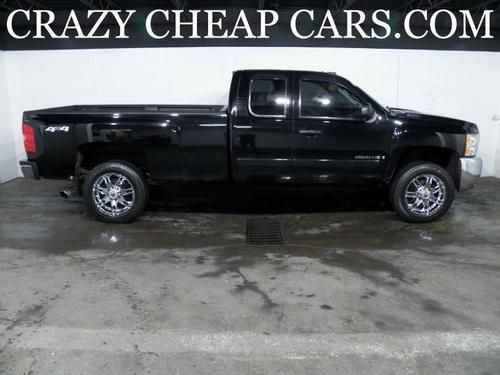 2007 chevy silverado lt ext cab 4wd duramax!